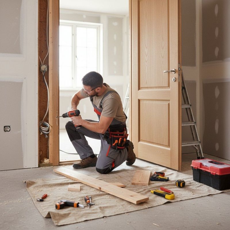 Door Frame Repair in Conroe, TX