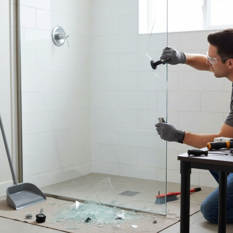 Glass Shower Door Repair in Denver County, CO