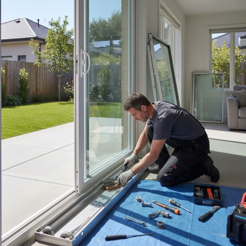 Sliding Door Track Repair in Conroe, TX