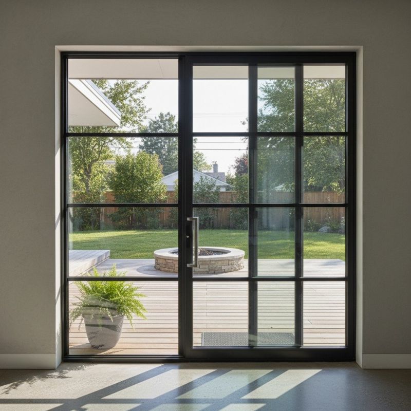 Wood Sliding Door Installation in Raleigh, NC