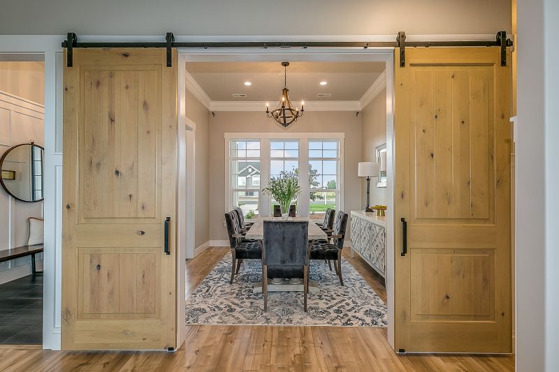 Wood Sliding Door Installation in Conroe, TX